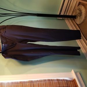 2 for $10/ Black Pinstripe Slacks: Imperfections